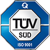 TÜV SÜD, ISO 9001 certified